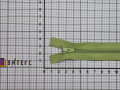 Неразъёмная молния зеленая 18 см тип 3 спираль М4Р33