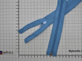 Молния разъёмная голубая 70 см спираль пластик М3Р313