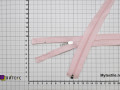 Молния разъёмная розовая 70 см спираль пластик М1Р28