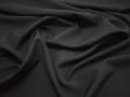Костюмная черная ткань полиэстер эластан ГГ462