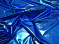 Парча-стрейч голубого цвета полиэстер ГГ2120