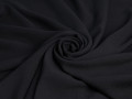 Плательная черная ткань БА6117