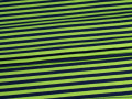 Трикотаж зеленый синий полоска АВ280