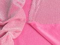 Сетка с люрексом розовая ГВ3147