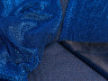 Сетка с люрексом синяя ГВ3150