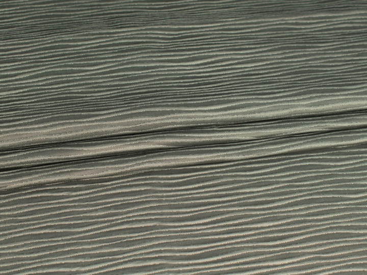 Портьерная ткань цвета хаки ВБ684
