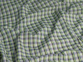 Рубашечная ткань в зеленую полоску ЕВ2124