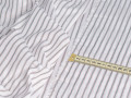 Рубашечная белая ткань в полоску ЕБ595