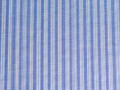Рубашечная синяя белая ткань полоска ЕБ599
