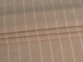 Рубашечная коричневая белая ткань полоска ЕБ5103
