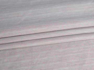 Рубашечная серая ткань в полоску ЕВ2102