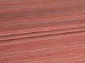 Рубашечная терракотовая оранжевая ткань полоска ЕВ2103