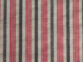 Рубашечная красная серая ткань полоска ЕВ2114