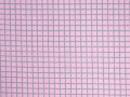 Рубашечная розовая серая ткань клетка ЕВ2123
