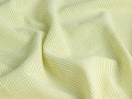 Рубашечная салатовая белая ткань полоска ЕВ3116