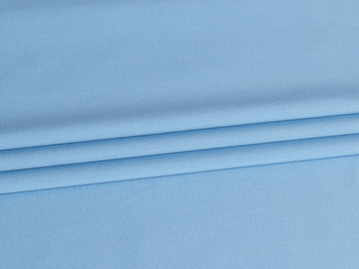 Рубашечная голубая ткань БВ496