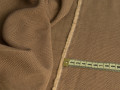 Костюмная светло-коричневая ткань хлопок вискоза БВ4173