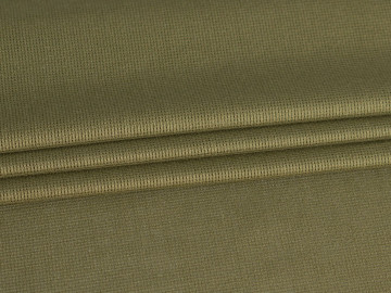 Рубашечная ткань цвета хаки БВ398