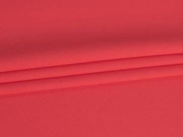 Костюмная красная ткань вискоза эластан ДА563