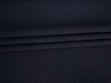 Плательная темно-синяя ткань БВ3133