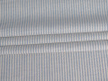 Рубашечная белая голубая полоска  ЕВ564