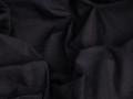 Костюмная черная ткань УГ15