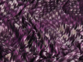 Трикотаж фиолетовый гусиные лапки АД597