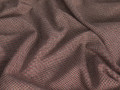 Костюмная бордовая коричневая ткань ВА591