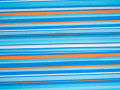 Бифлекс голубой оранжевый полоска АА58