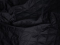 Курточная стеганая черная ткань ДБ4146