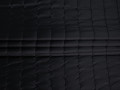 Курточная стеганая черная ткань ДБ4151