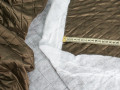 Подкладка стеганая цвета хаки на синтепоне ДГ4117