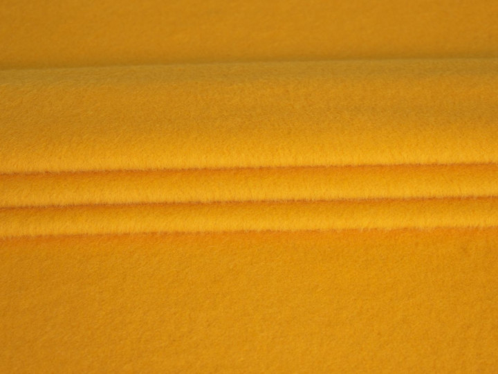 Пальтовая желтая ткань ГЖ663