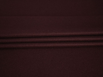 Пальтовая бордово-коричневая ткань ГЖ556