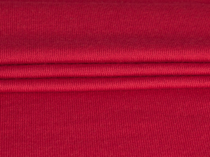 Трикотаж красный АВ5101