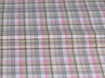 Рубашечная белая розовая ткань полоска ЕБ4133