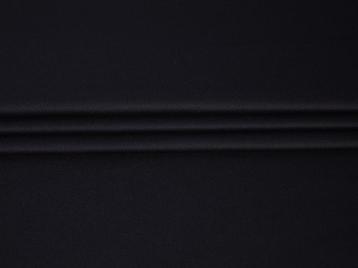 Костюмная черная ткань ЕВ179