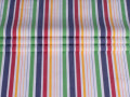 Рубашечная разноцветная ткань полоска ЕВ3130