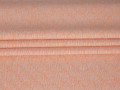 Лен оранжевый белый геометрия БВ5109
