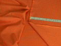 Рубашечная оранжевая ткань полоска ББ1135