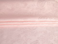 Подкладочная жаккардовая розовая ткань пейсли ГБ2222