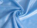 Подкладочная жаккардовая голубая ткань пейсли ГБ2238