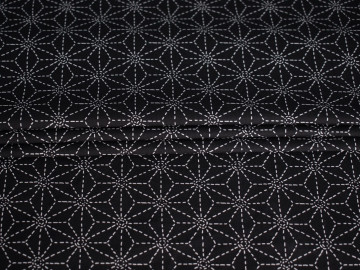 Рубашечная черная ткань геометрия ЕВ3144