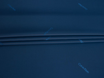 Подкладочная синяя ткань надписи ГА5228