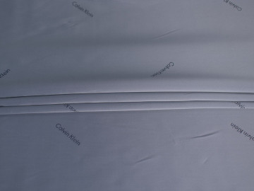 Подкладочная сизая ткань надписи ГА5208