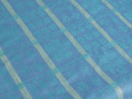 Лён синий салатовый цветы полоска круги ЕА680