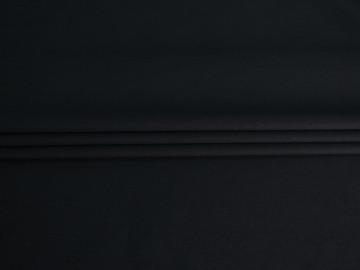 Плательная черная ткань БА2139