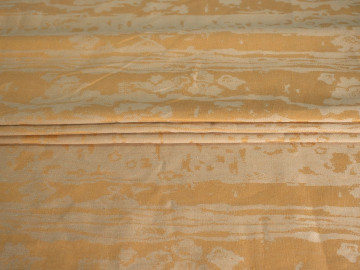 Портьерный лен коричневый БВ696