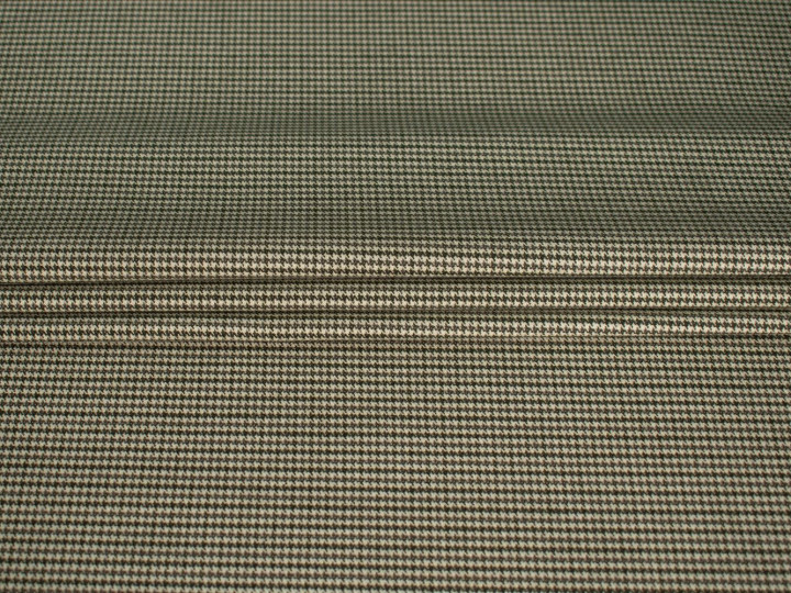 Костюмная бежевая оливковая ткань ГД387
