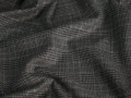 Костюмная серая черная ткань люрекс ВЕ190
